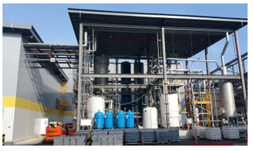 On-site equipment erection